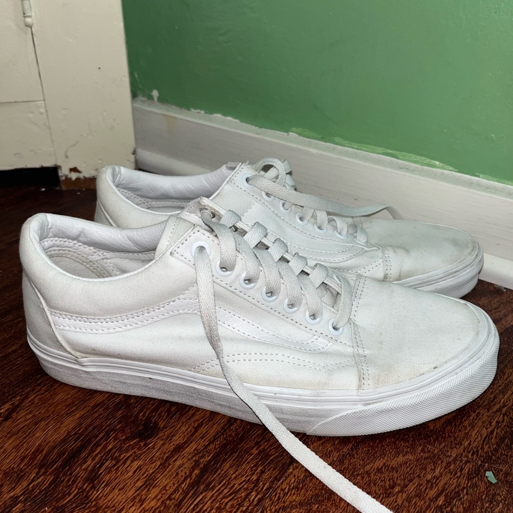 Vans White Men’s Size 8.5